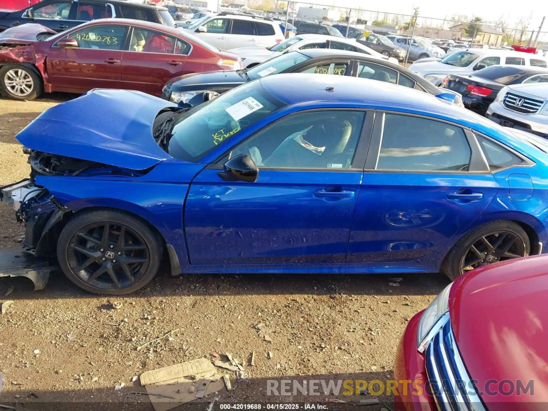15 fotografías del automóvil dañado 2HGFE2F59PH502703 HONDA CIVIC 2023