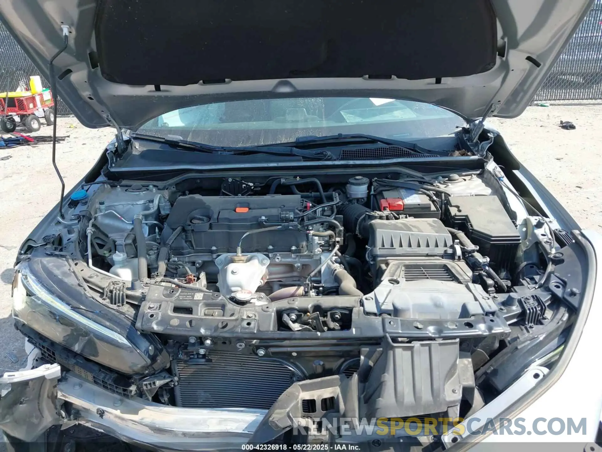 10 fotografías del automóvil dañado 2HGFE2F59PH504113 HONDA CIVIC 2023