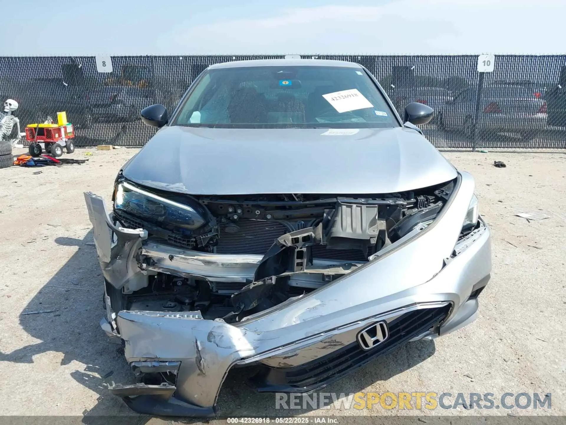 13 fotografías del automóvil dañado 2HGFE2F59PH504113 HONDA CIVIC 2023