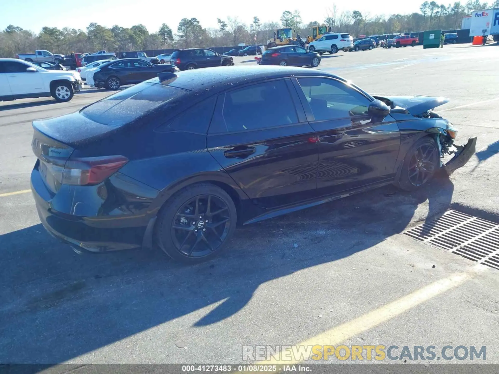 4 fotografías del automóvil dañado 2HGFE2F59PH509781 HONDA CIVIC 2023
