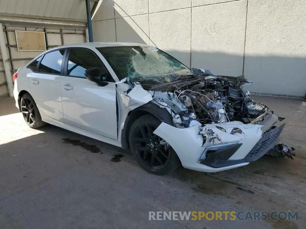 4 fotografías del automóvil dañado 2HGFE2F59PH511837 HONDA CIVIC 2023