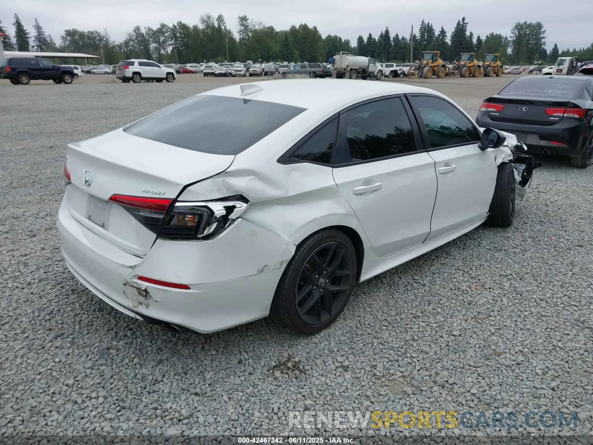 4 fotografías del automóvil dañado 2HGFE2F59PH517668 HONDA CIVIC 2023