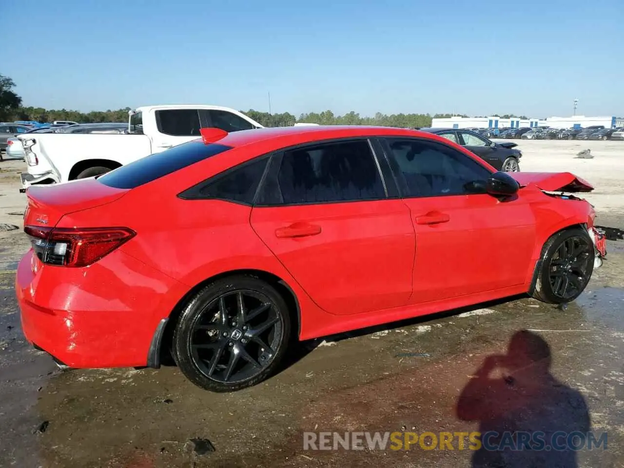 3 fotografías del automóvil dañado 2HGFE2F59PH531974 HONDA CIVIC 2023