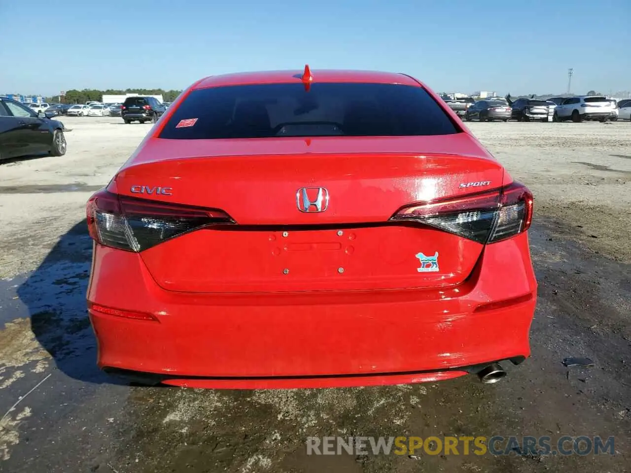 6 fotografías del automóvil dañado 2HGFE2F59PH531974 HONDA CIVIC 2023