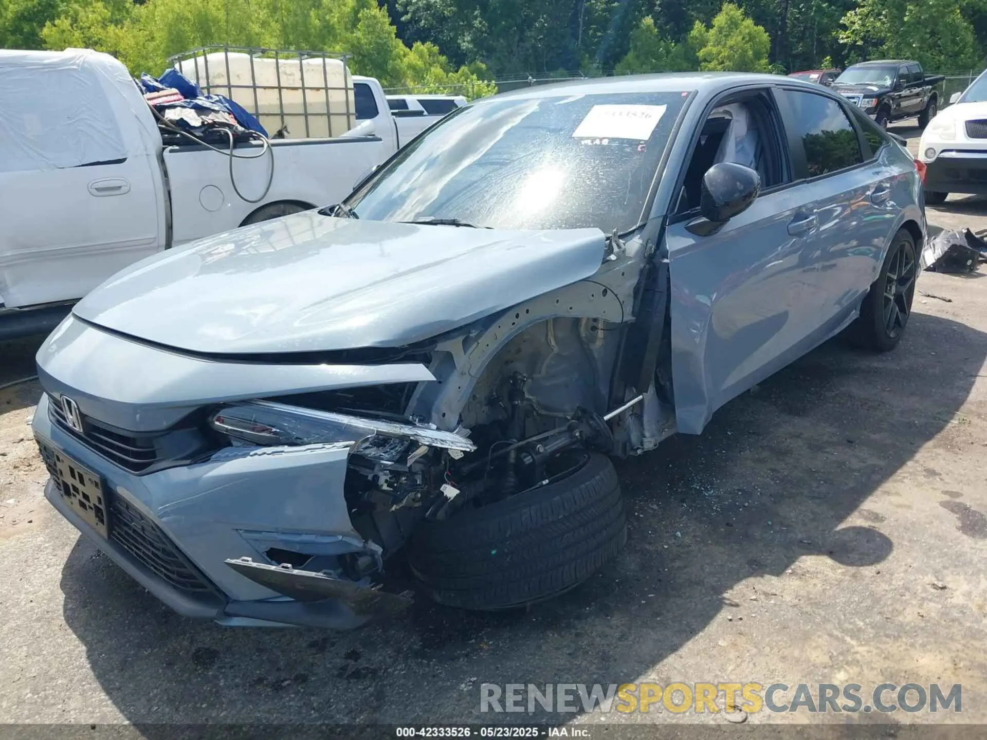6 fotografías del automóvil dañado 2HGFE2F59PH558110 HONDA CIVIC 2023