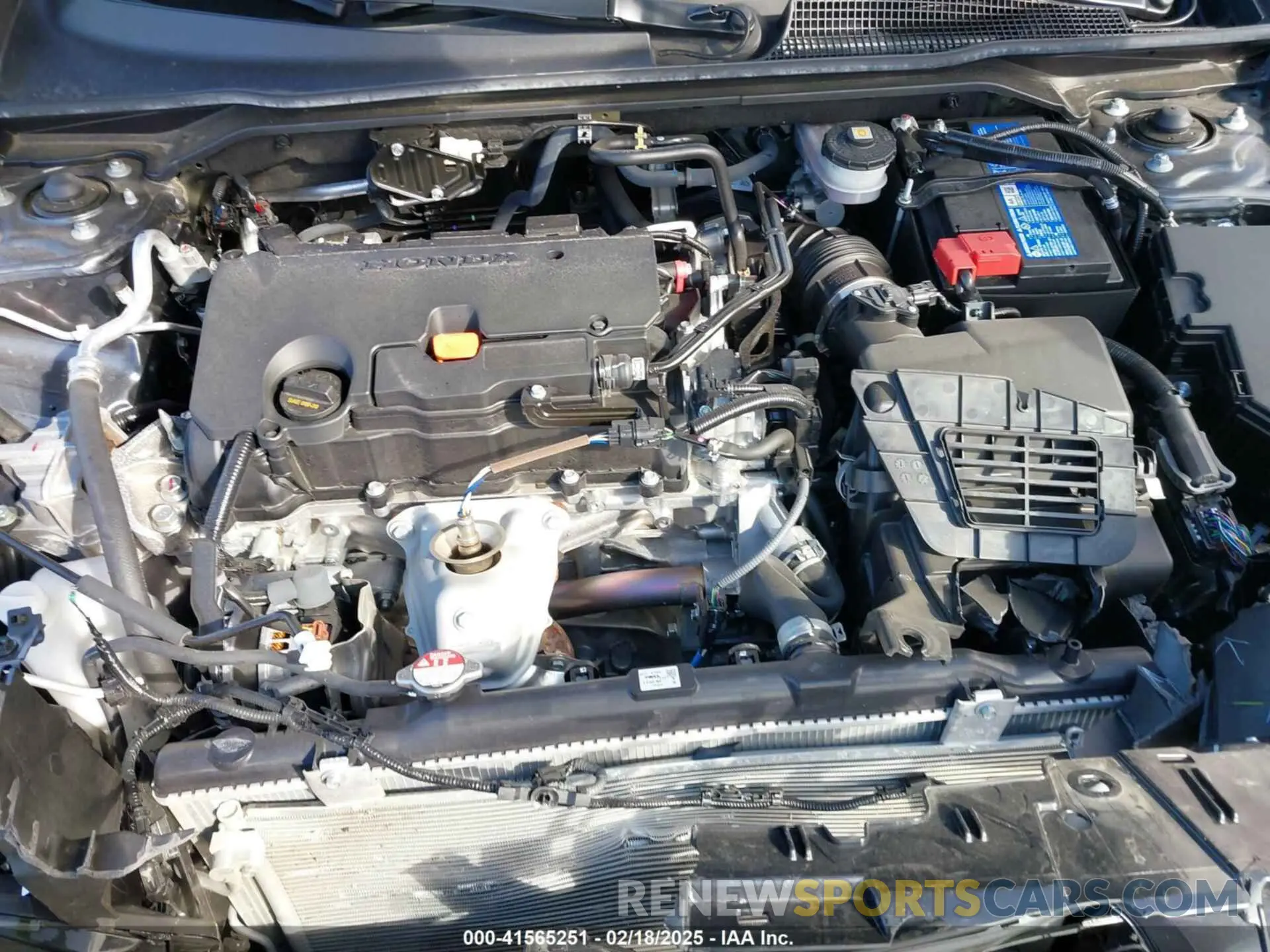 10 fotografías del automóvil dañado 2HGFE2F59PH558527 HONDA CIVIC 2023