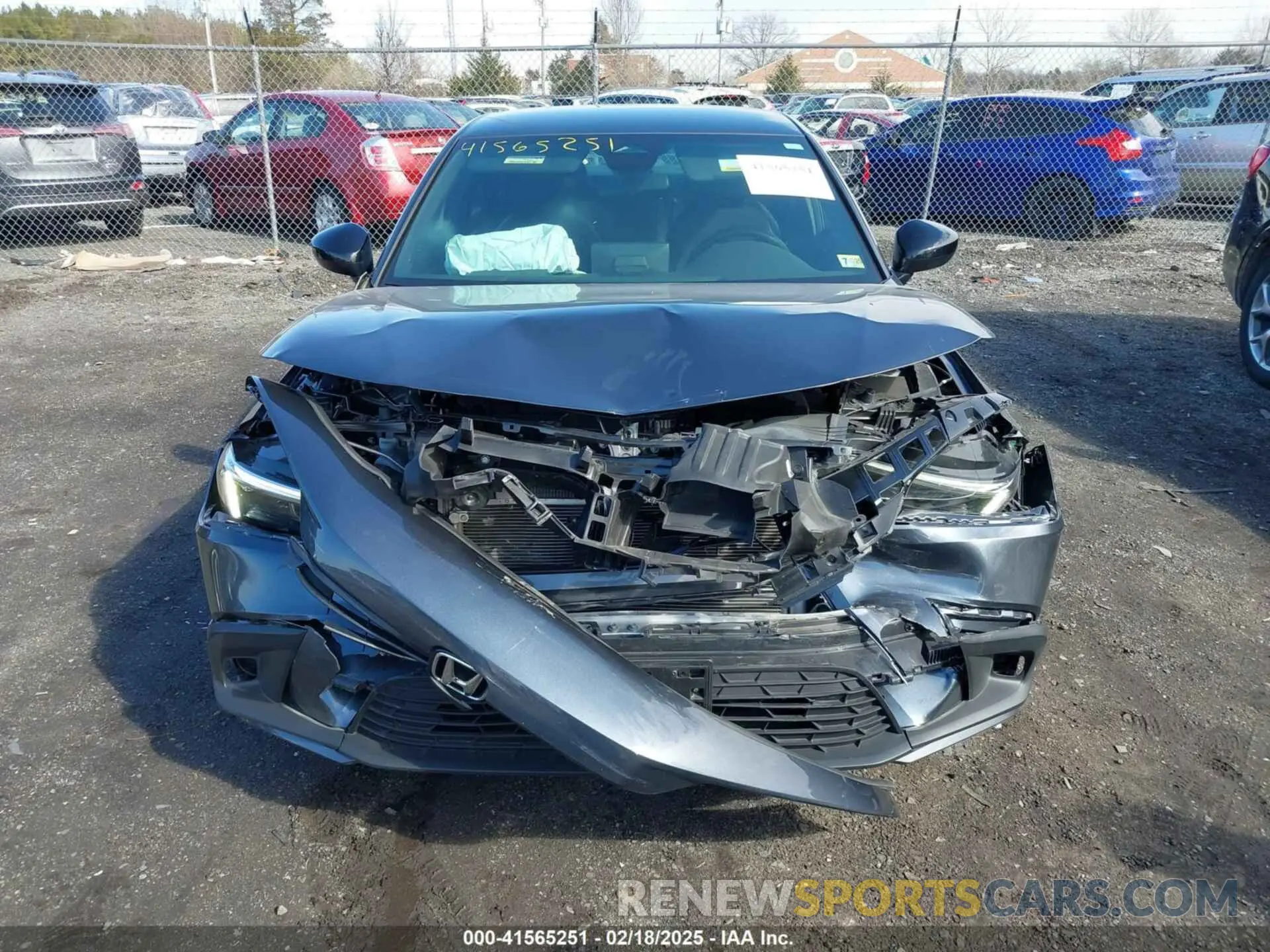 12 fotografías del automóvil dañado 2HGFE2F59PH558527 HONDA CIVIC 2023