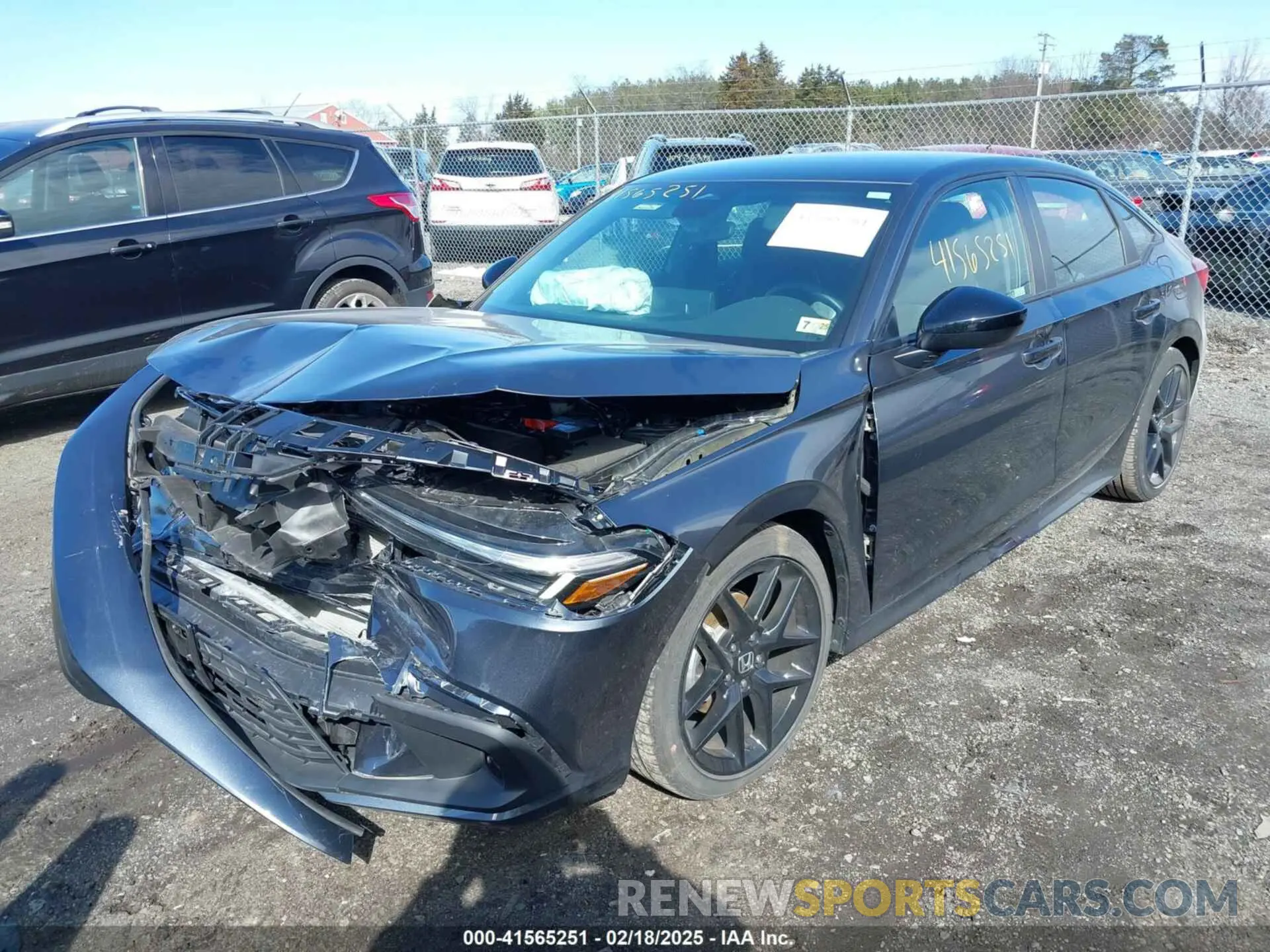 6 fotografías del automóvil dañado 2HGFE2F59PH558527 HONDA CIVIC 2023
