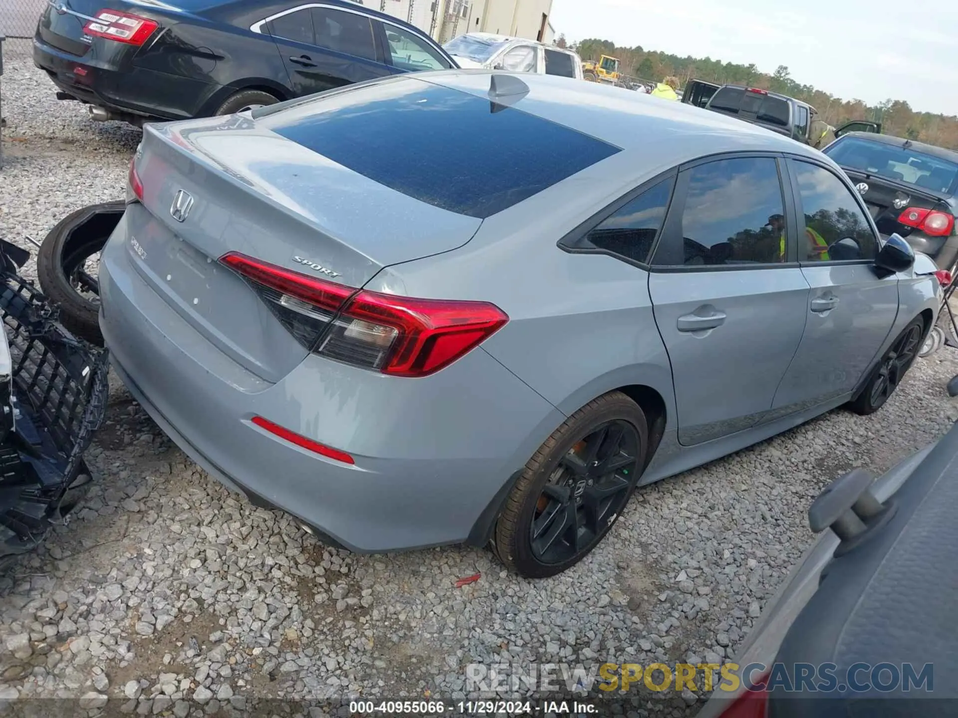 4 fotografías del automóvil dañado 2HGFE2F59PH570256 HONDA CIVIC 2023