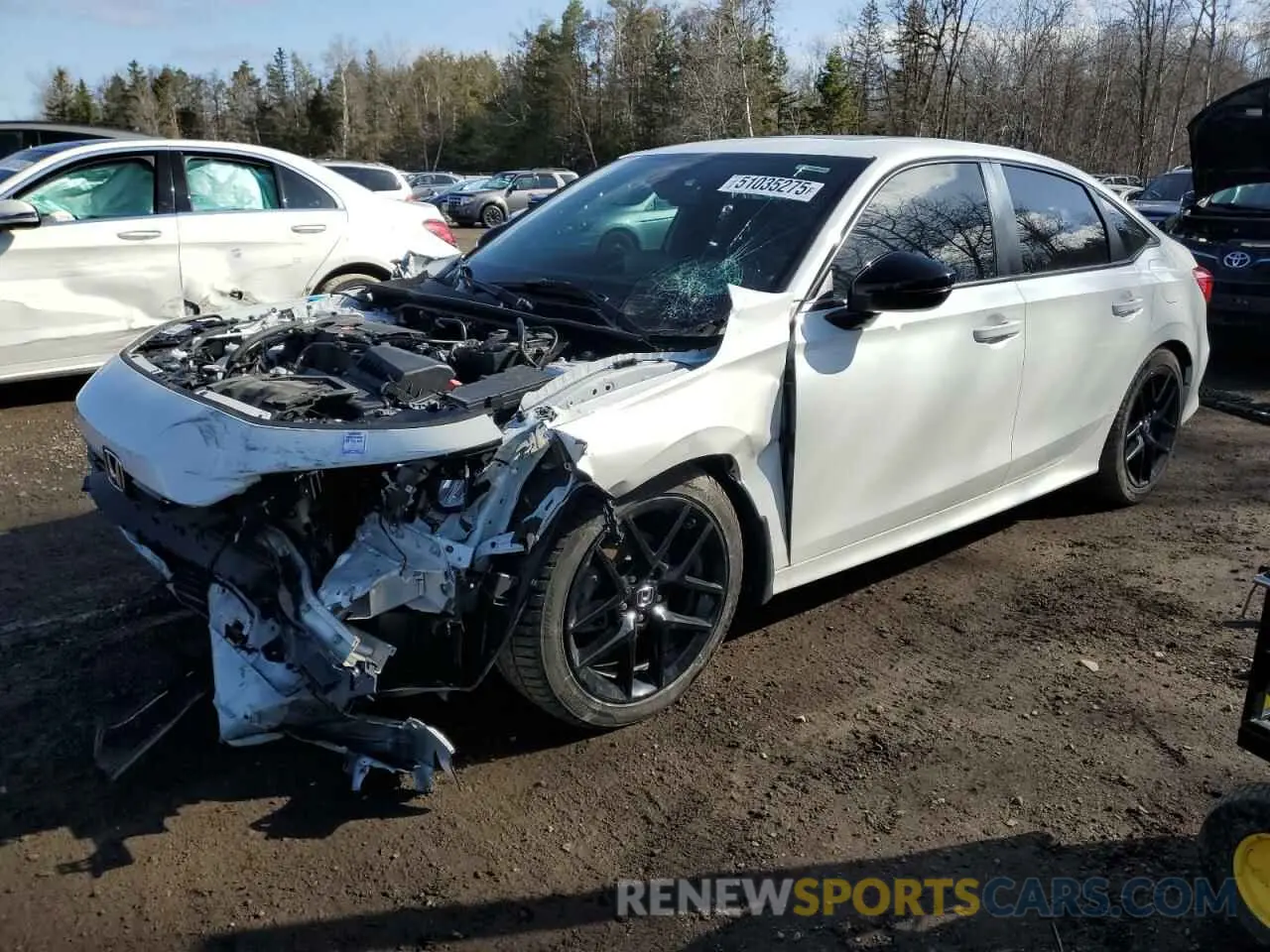 1 fotografías del automóvil dañado 2HGFE2F5XPH106666 HONDA CIVIC 2023