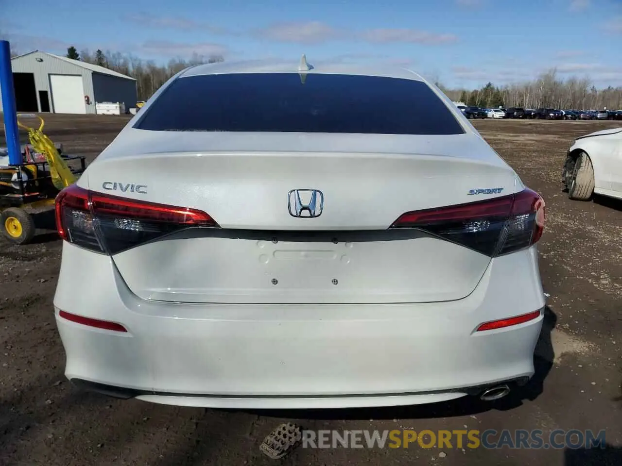 6 fotografías del automóvil dañado 2HGFE2F5XPH106666 HONDA CIVIC 2023