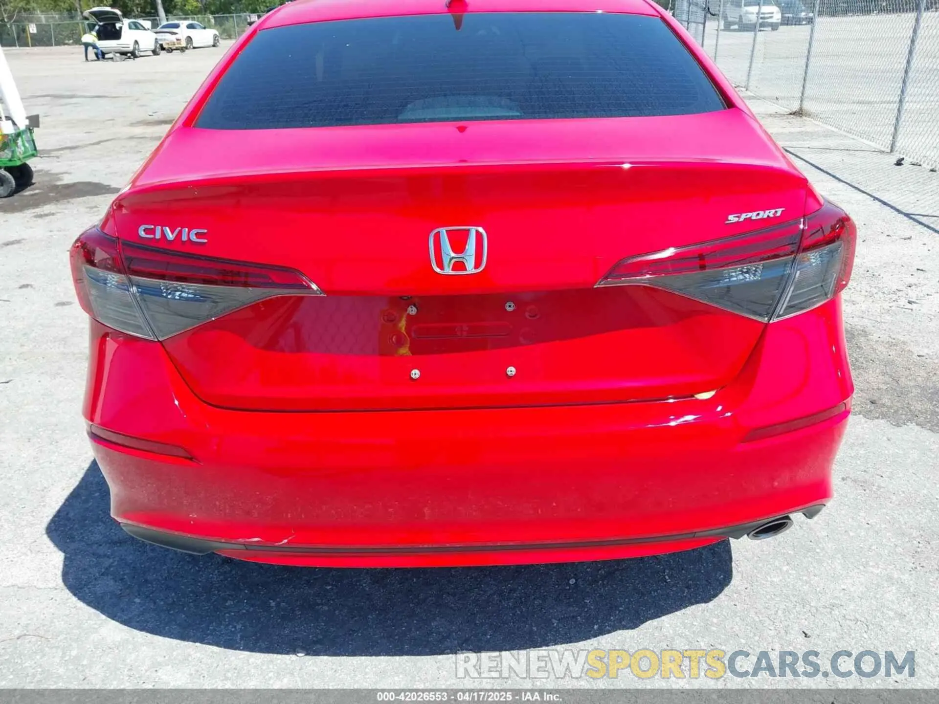 16 fotografías del automóvil dañado 2HGFE2F5XPH507442 HONDA CIVIC 2023