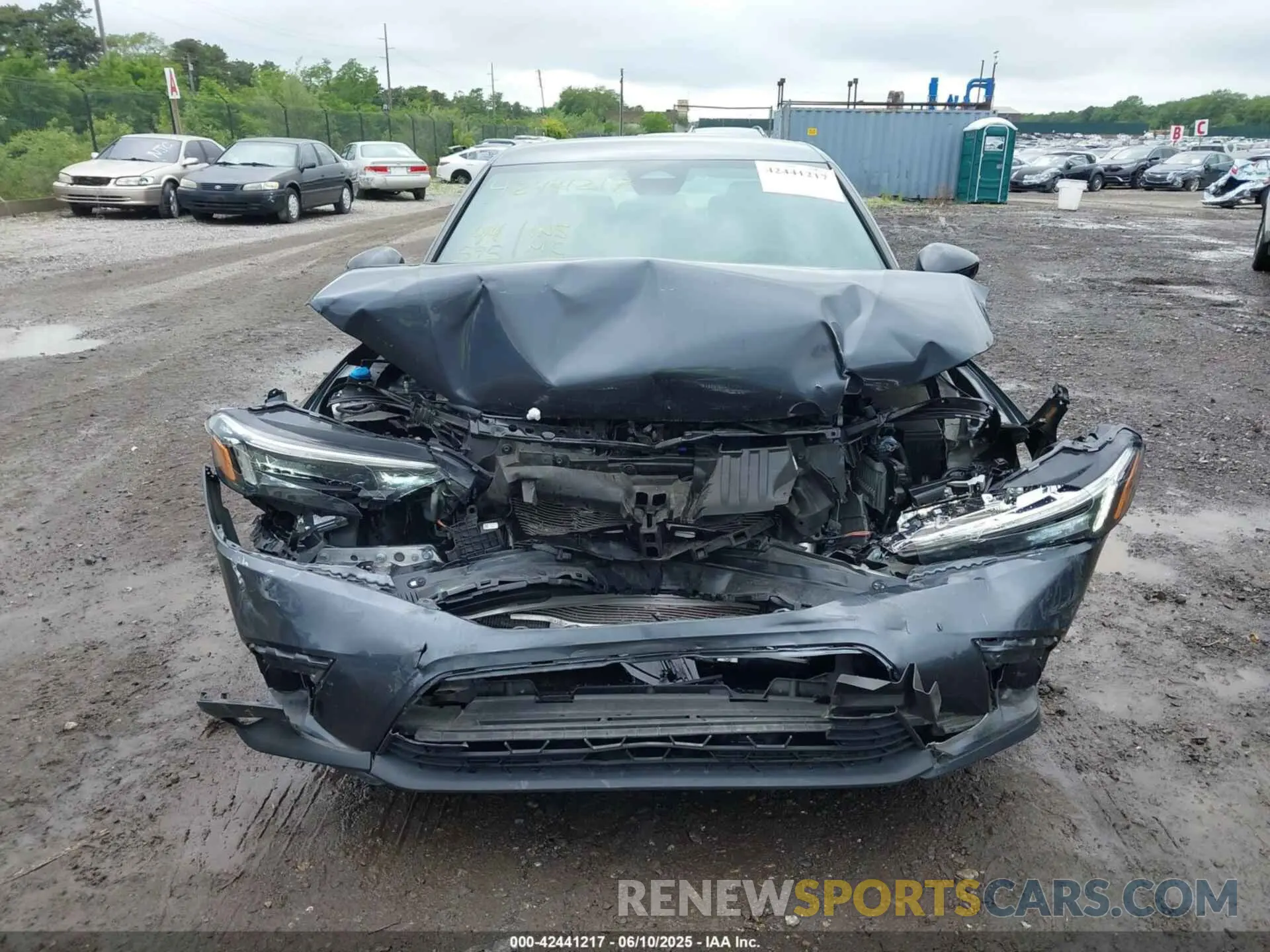 12 fotografías del automóvil dañado 2HGFE2F5XPH515699 HONDA CIVIC 2023