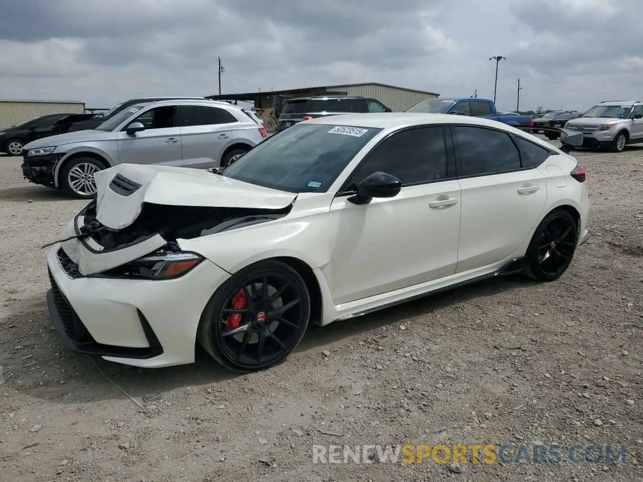 1 fotografías del automóvil dañado JHMFL5G46PX000608 HONDA CIVIC 2023