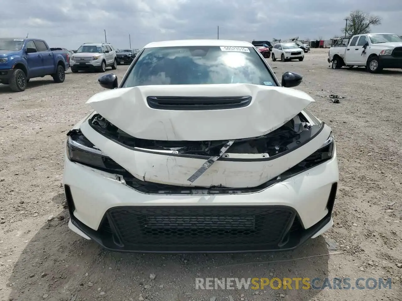 5 fotografías del automóvil dañado JHMFL5G46PX000608 HONDA CIVIC 2023