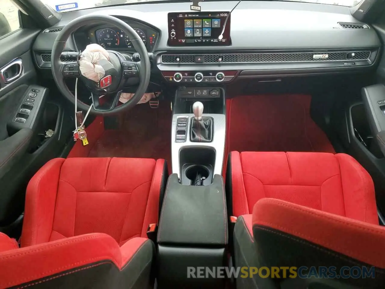 8 fotografías del automóvil dañado JHMFL5G46PX000608 HONDA CIVIC 2023