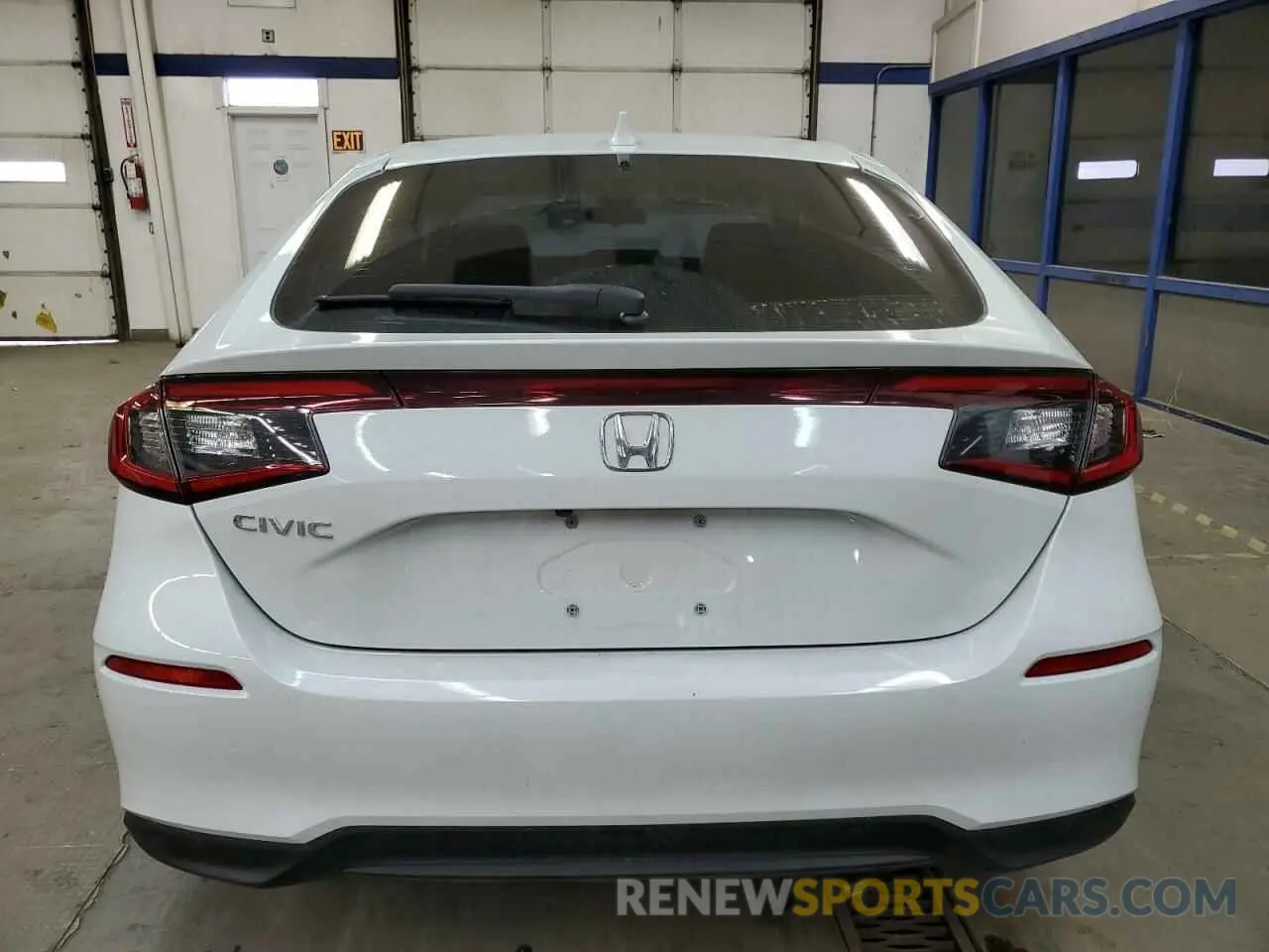 6 fotografías del automóvil dañado 19XFL1H73RE006212 HONDA CIVIC 2024