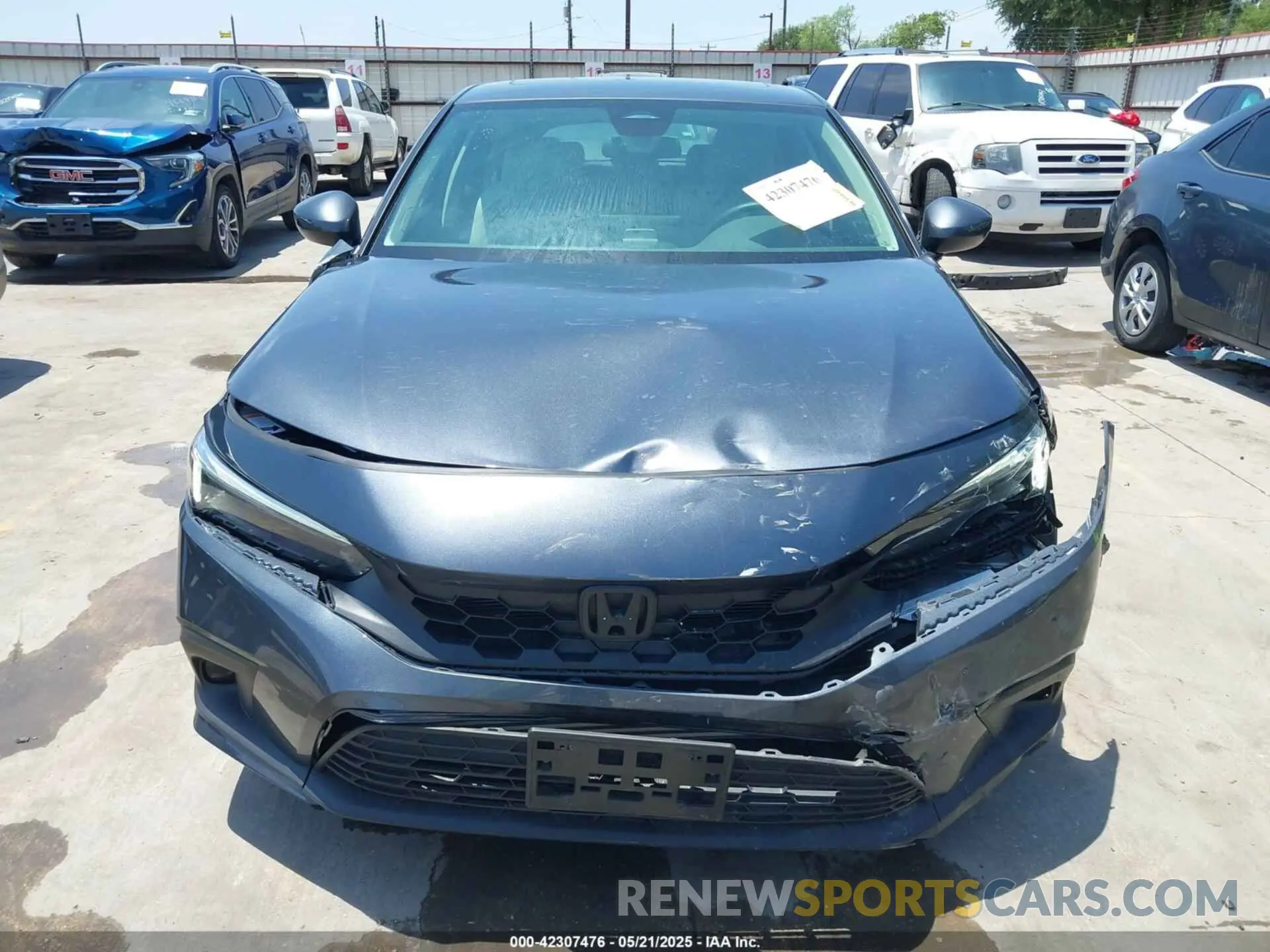 6 fotografías del automóvil dañado 19XFL1H73RE029926 HONDA CIVIC 2024