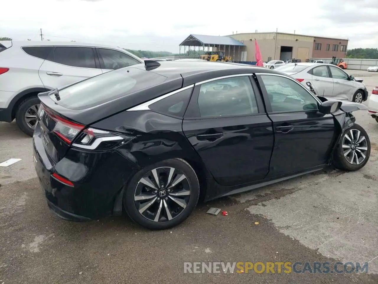 3 fotografías del automóvil dañado 19XFL1H78RE007551 HONDA CIVIC 2024