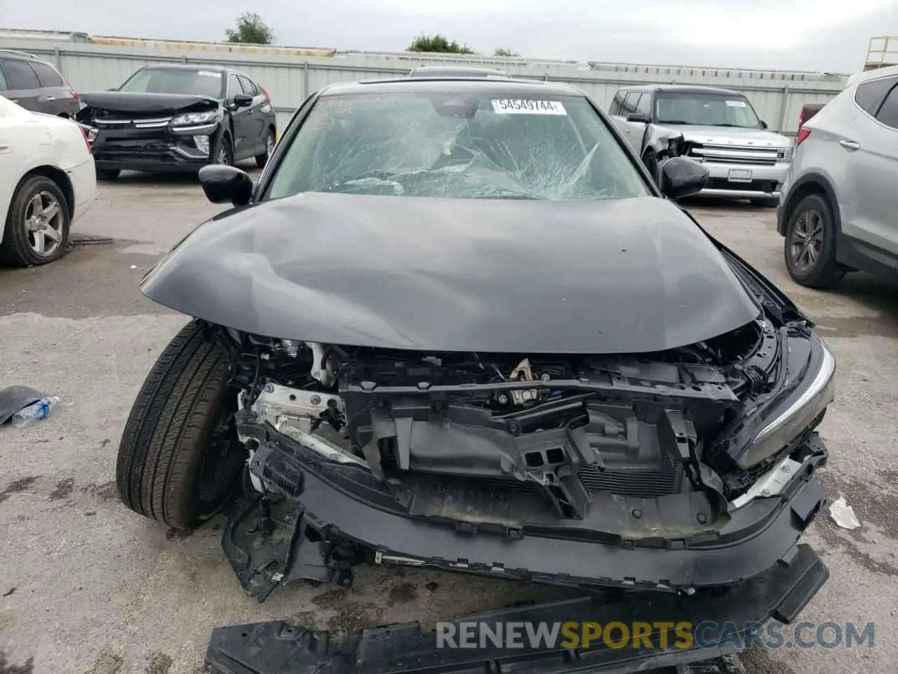 5 fotografías del automóvil dañado 19XFL1H78RE007551 HONDA CIVIC 2024