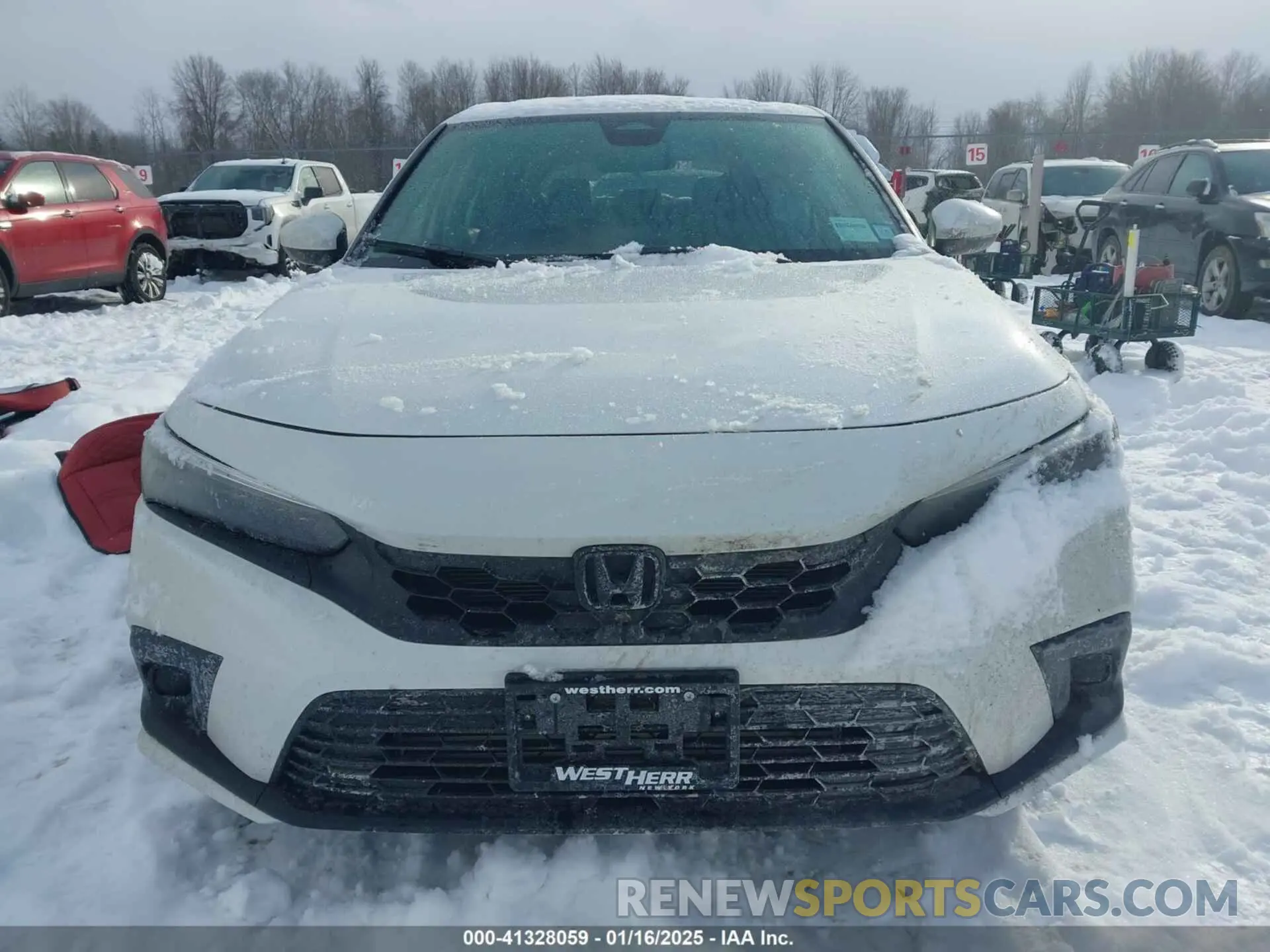 12 fotografías del automóvil dañado 19XFL1H78RE020364 HONDA CIVIC 2024