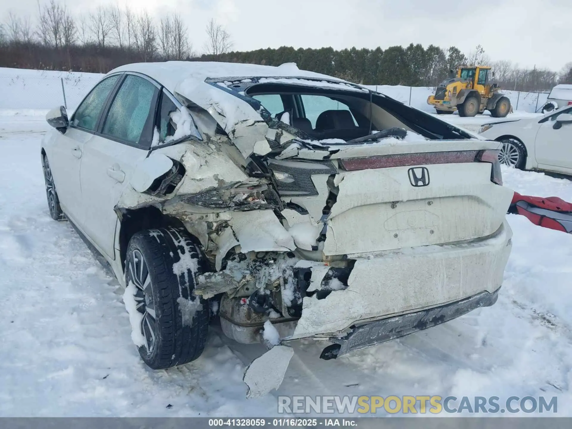6 fotografías del automóvil dañado 19XFL1H78RE020364 HONDA CIVIC 2024