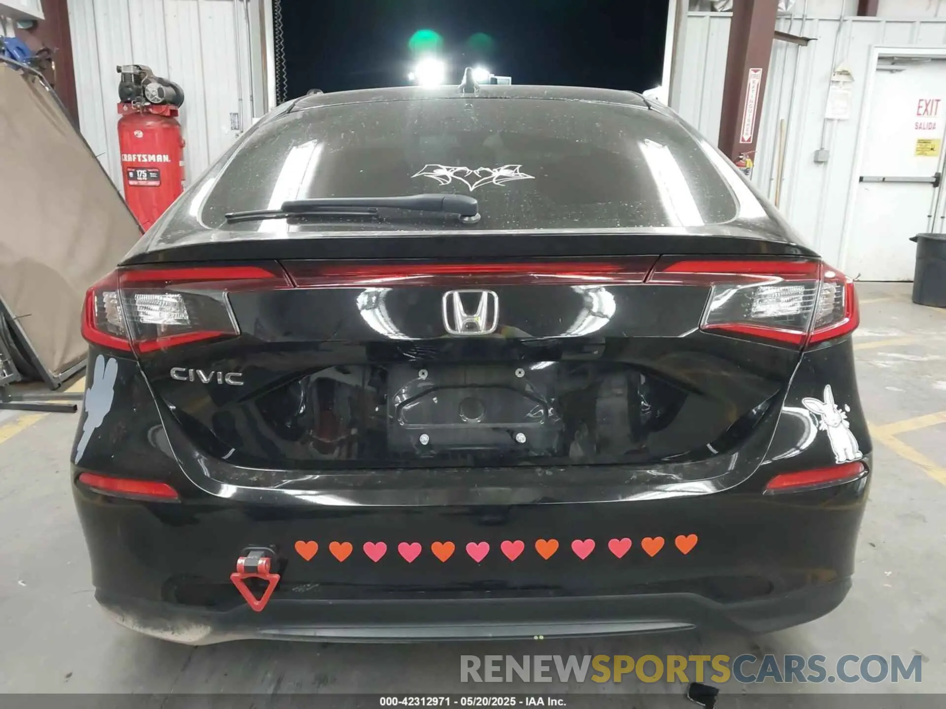 15 fotografías del automóvil dañado 19XFL1H79RE014332 HONDA CIVIC 2024