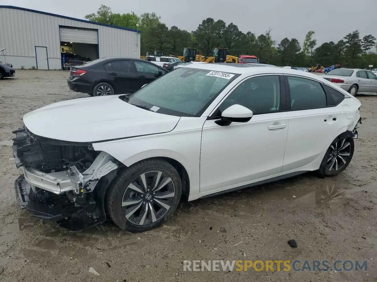 1 fotografías del automóvil dañado 19XFL1H7XRE012055 HONDA CIVIC 2024