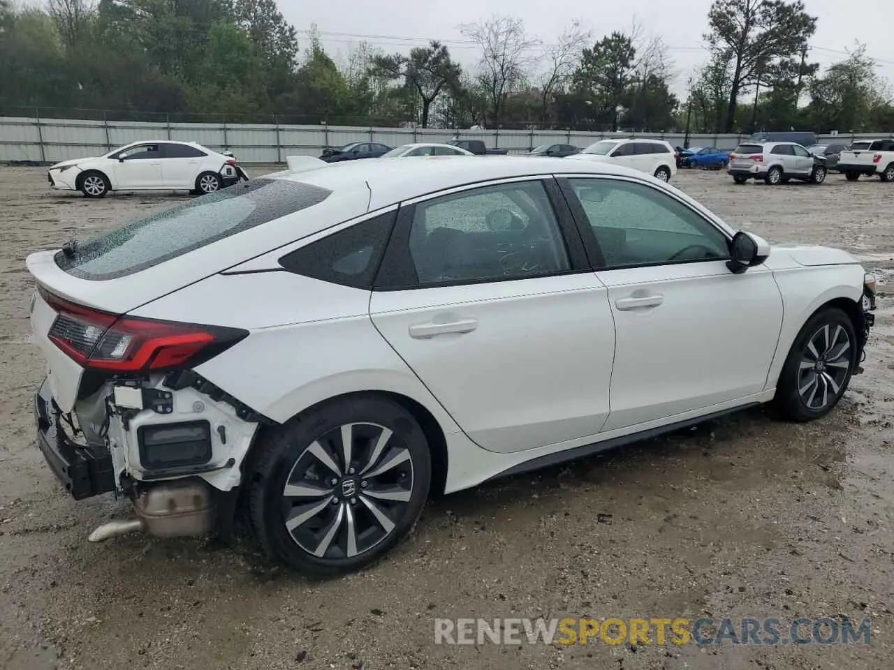 3 fotografías del automóvil dañado 19XFL1H7XRE012055 HONDA CIVIC 2024