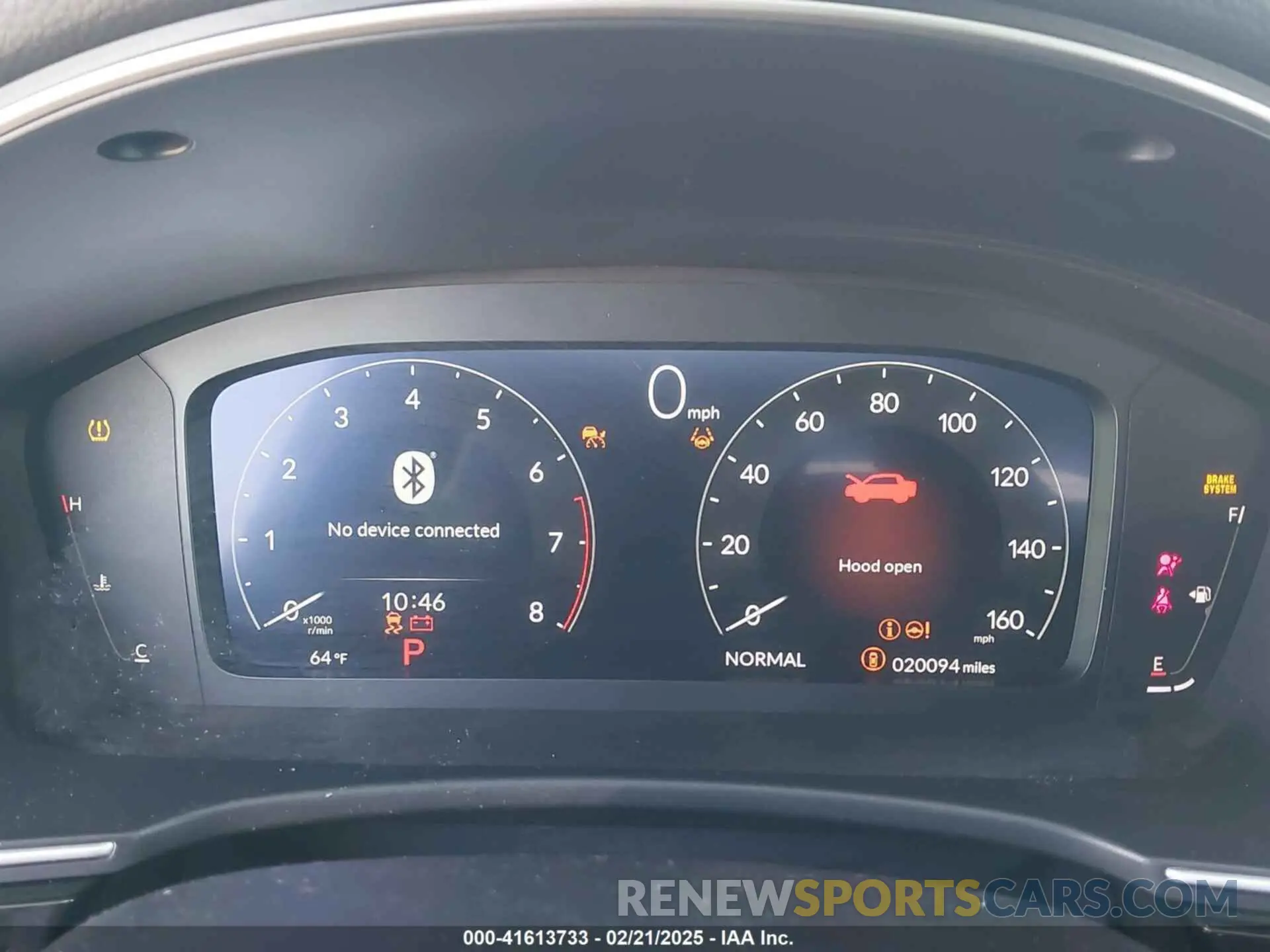 7 fotografías del automóvil dañado 19XFL1H80RE009738 HONDA CIVIC 2024