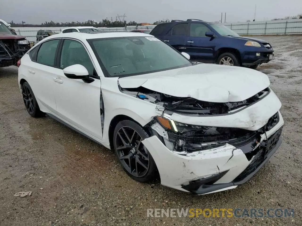 4 fotografías del automóvil dañado 19XFL1H80RE020495 HONDA CIVIC 2024