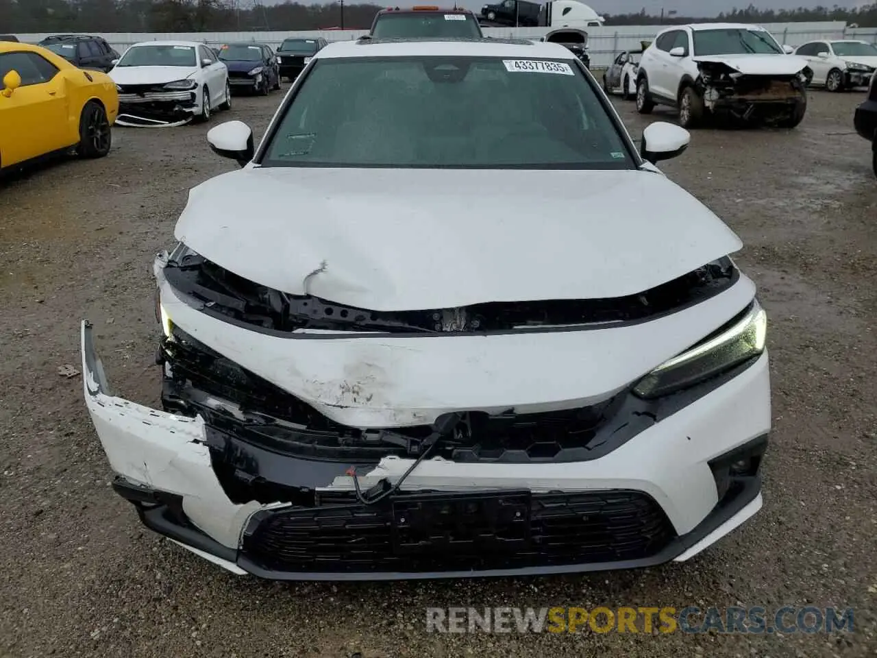5 fotografías del automóvil dañado 19XFL1H80RE020495 HONDA CIVIC 2024
