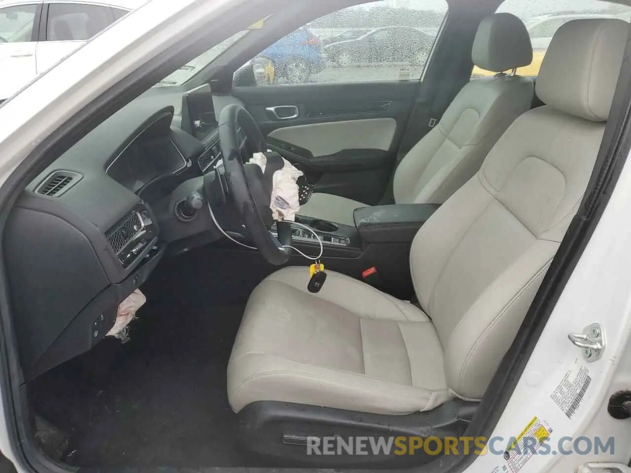 7 fotografías del automóvil dañado 19XFL1H80RE020495 HONDA CIVIC 2024