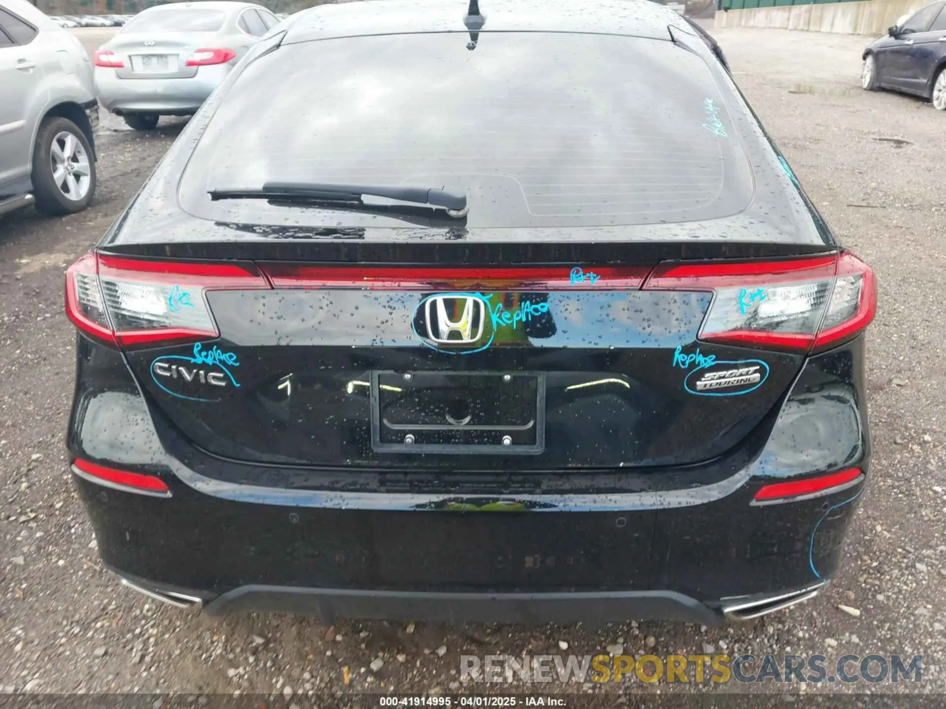 16 fotografías del automóvil dañado 19XFL1H83RE029403 HONDA CIVIC 2024