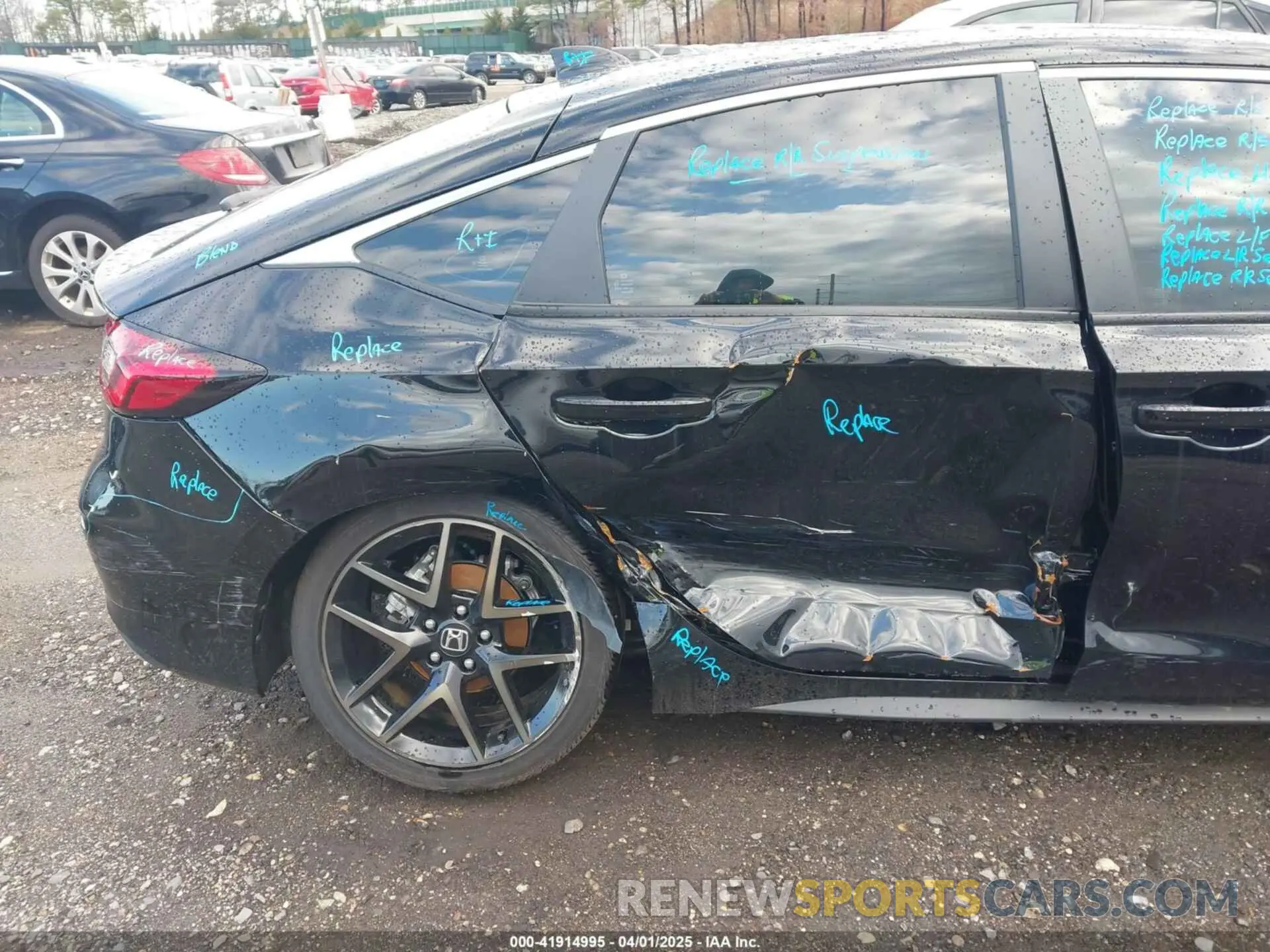 6 fotografías del automóvil dañado 19XFL1H83RE029403 HONDA CIVIC 2024