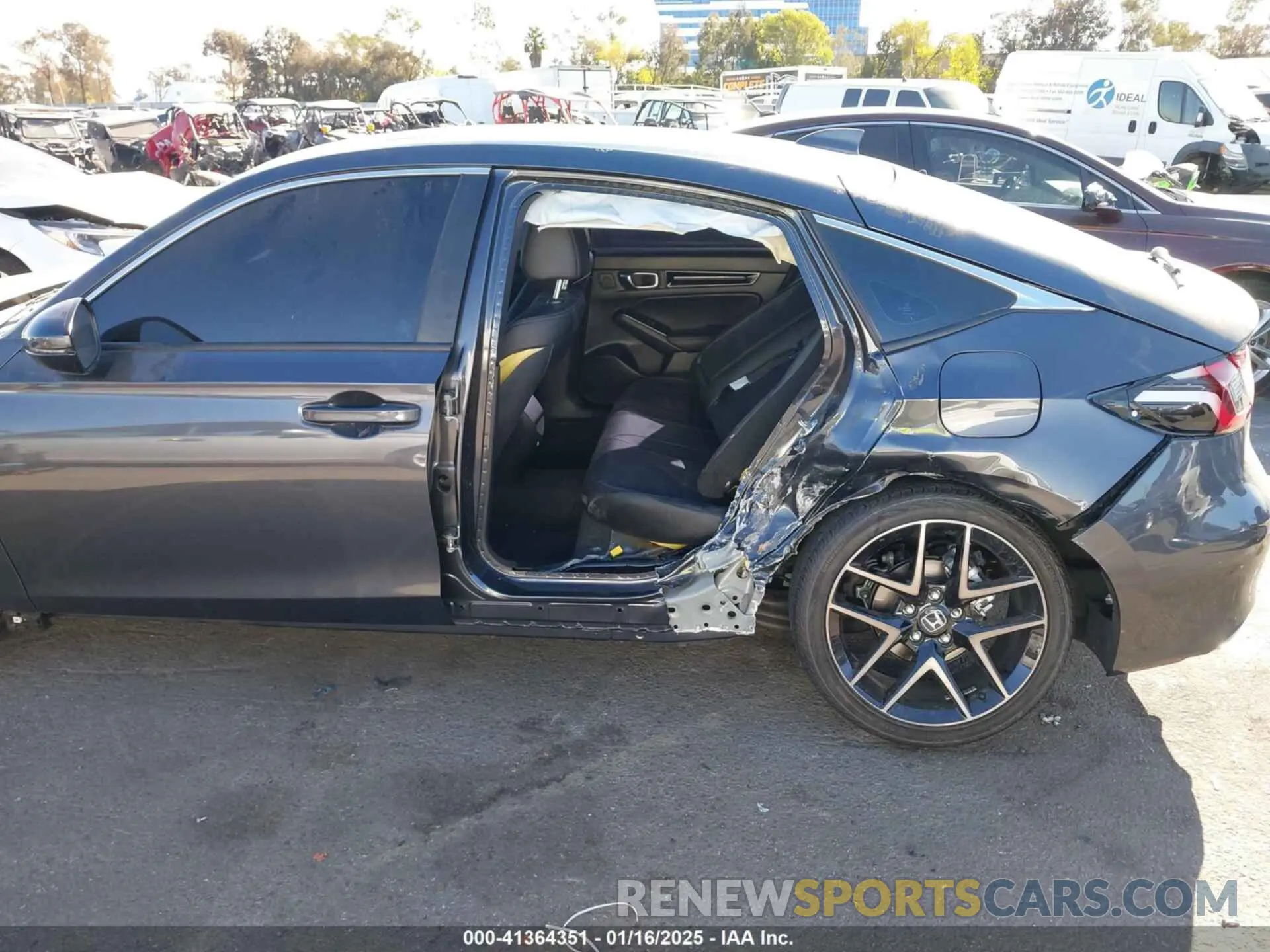 6 fotografías del automóvil dañado 19XFL1H84RE016689 HONDA CIVIC 2024