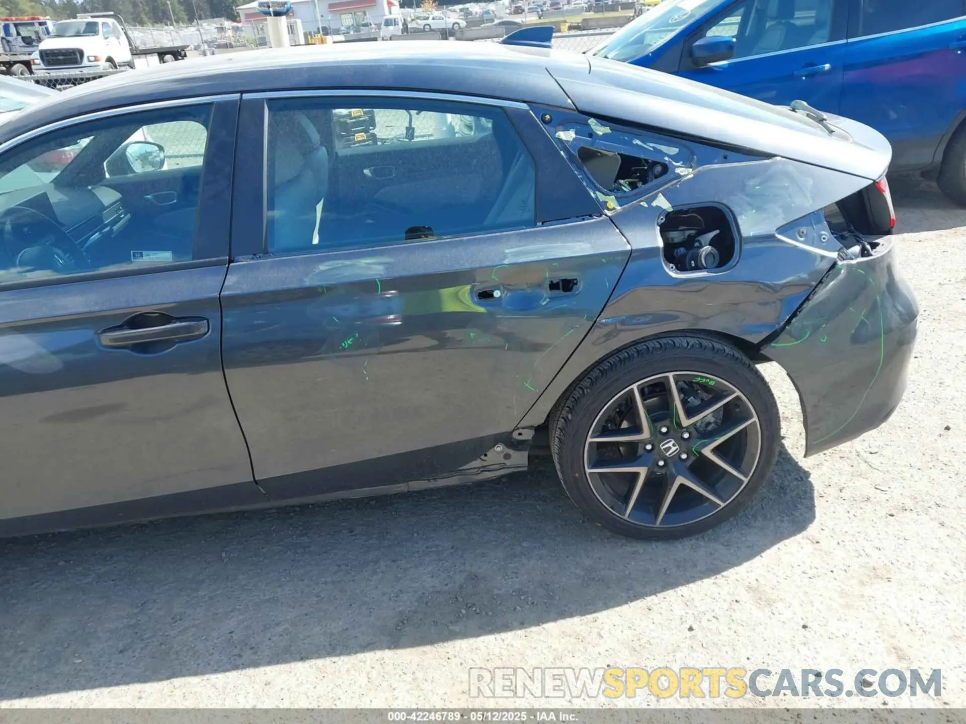 6 fotografías del automóvil dañado 19XFL1H86RE009257 HONDA CIVIC 2024