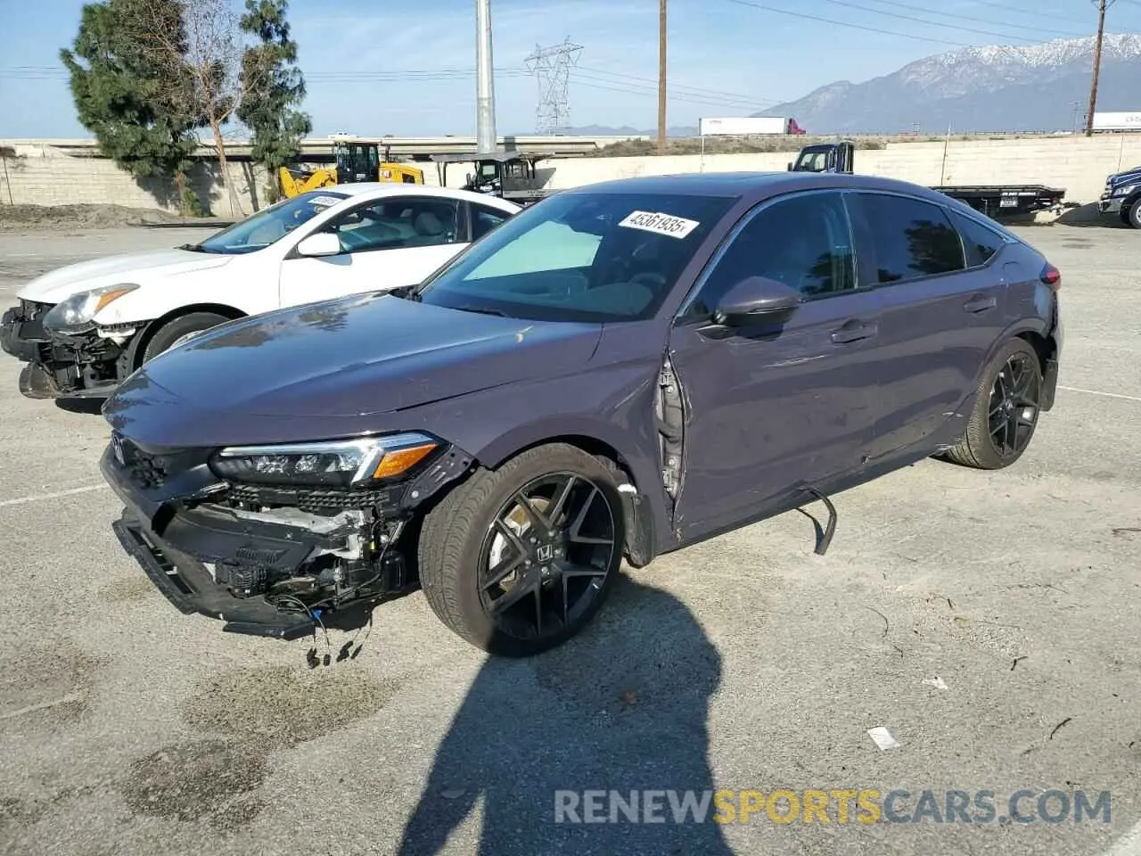 1 fotografías del automóvil dañado 19XFL1H86RE022607 HONDA CIVIC 2024