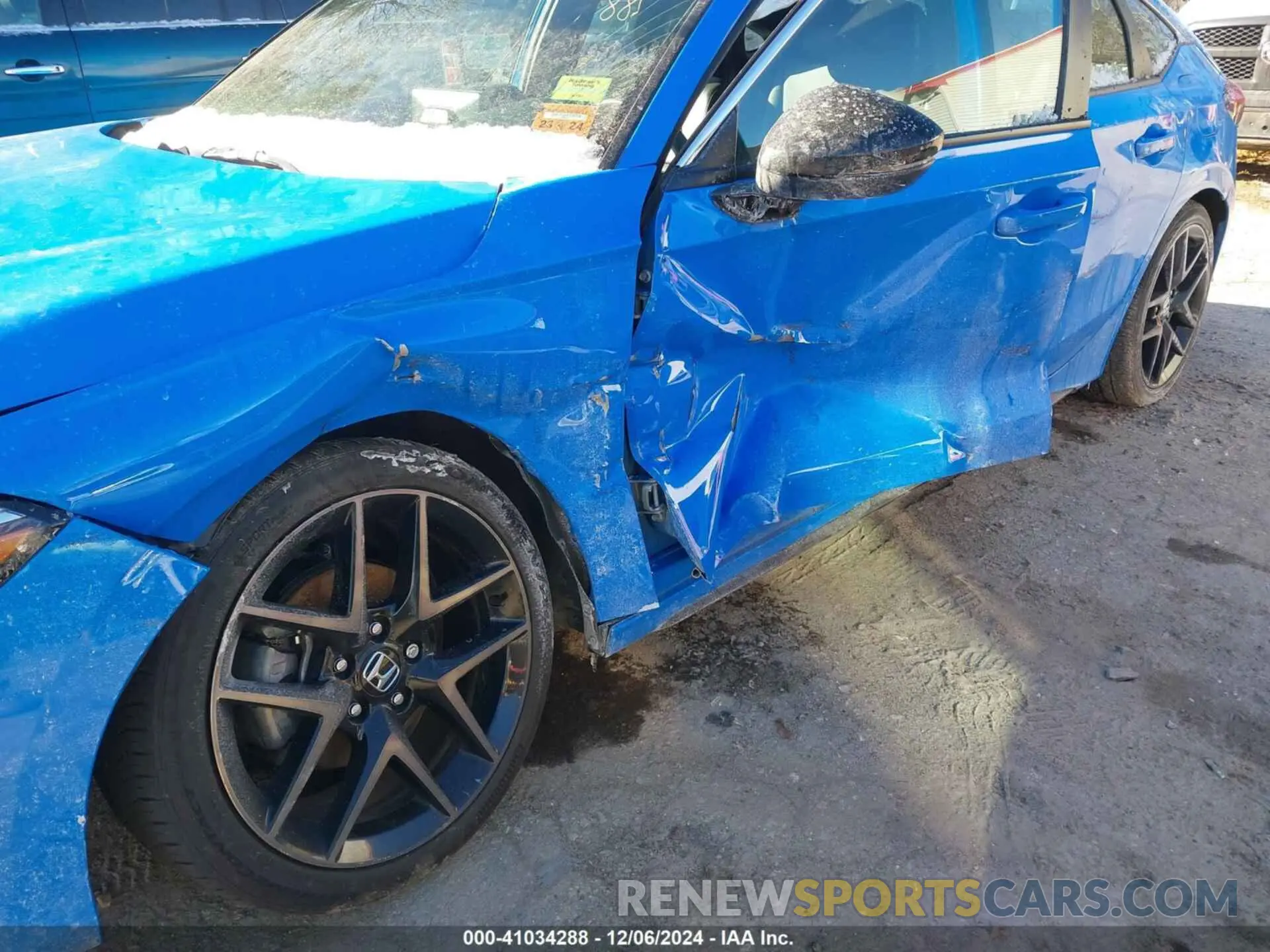 6 fotografías del automóvil dañado 19XFL1H87RE002110 HONDA CIVIC 2024