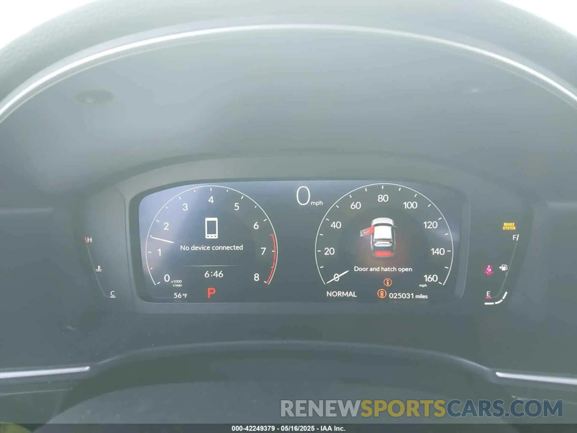 7 fotografías del automóvil dañado 19XFL1H87RE013415 HONDA CIVIC 2024