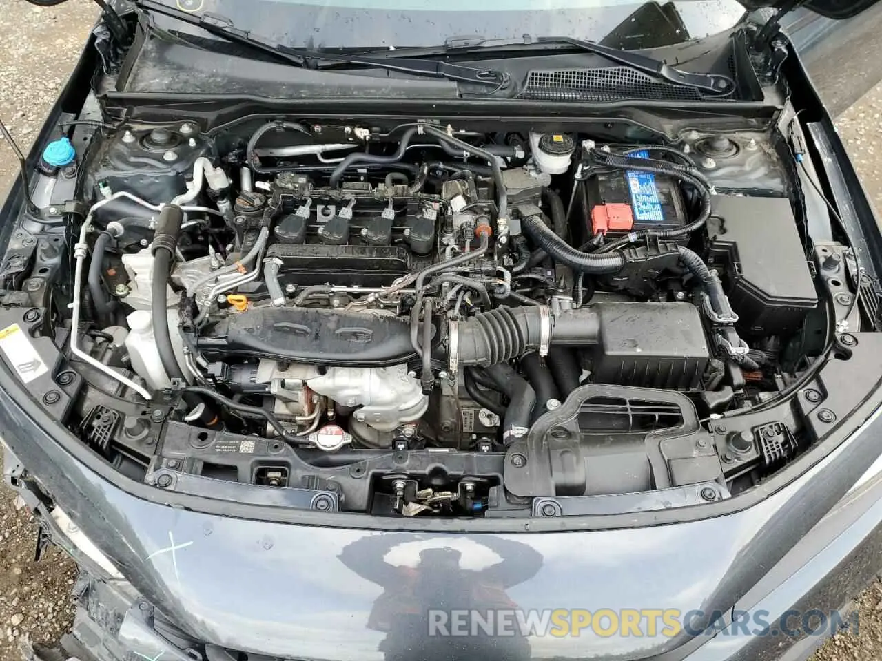 11 fotografías del automóvil dañado 19XFL1H87RE019098 HONDA CIVIC 2024