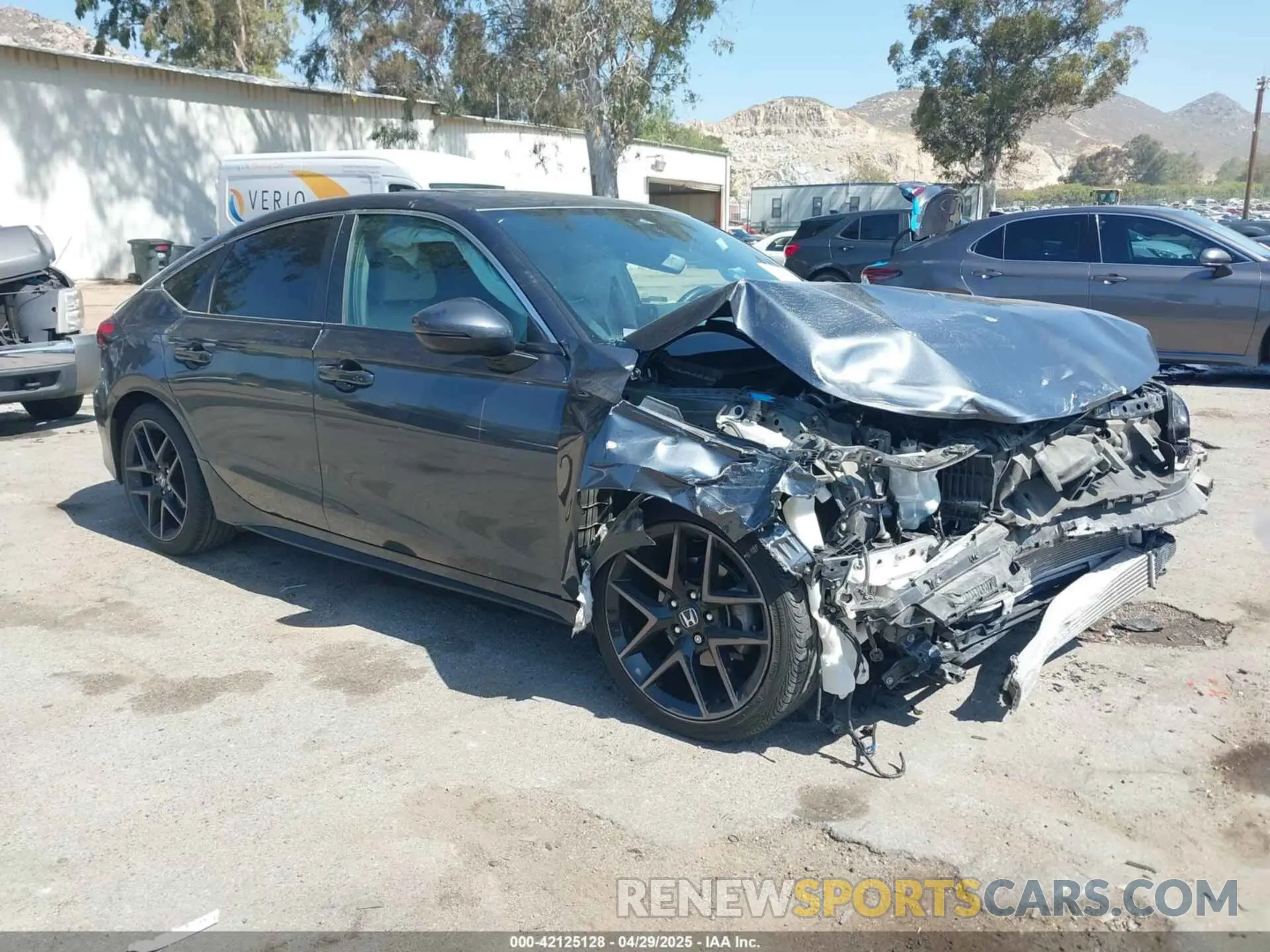 1 fotografías del automóvil dañado 19XFL1H88RE009258 HONDA CIVIC 2024
