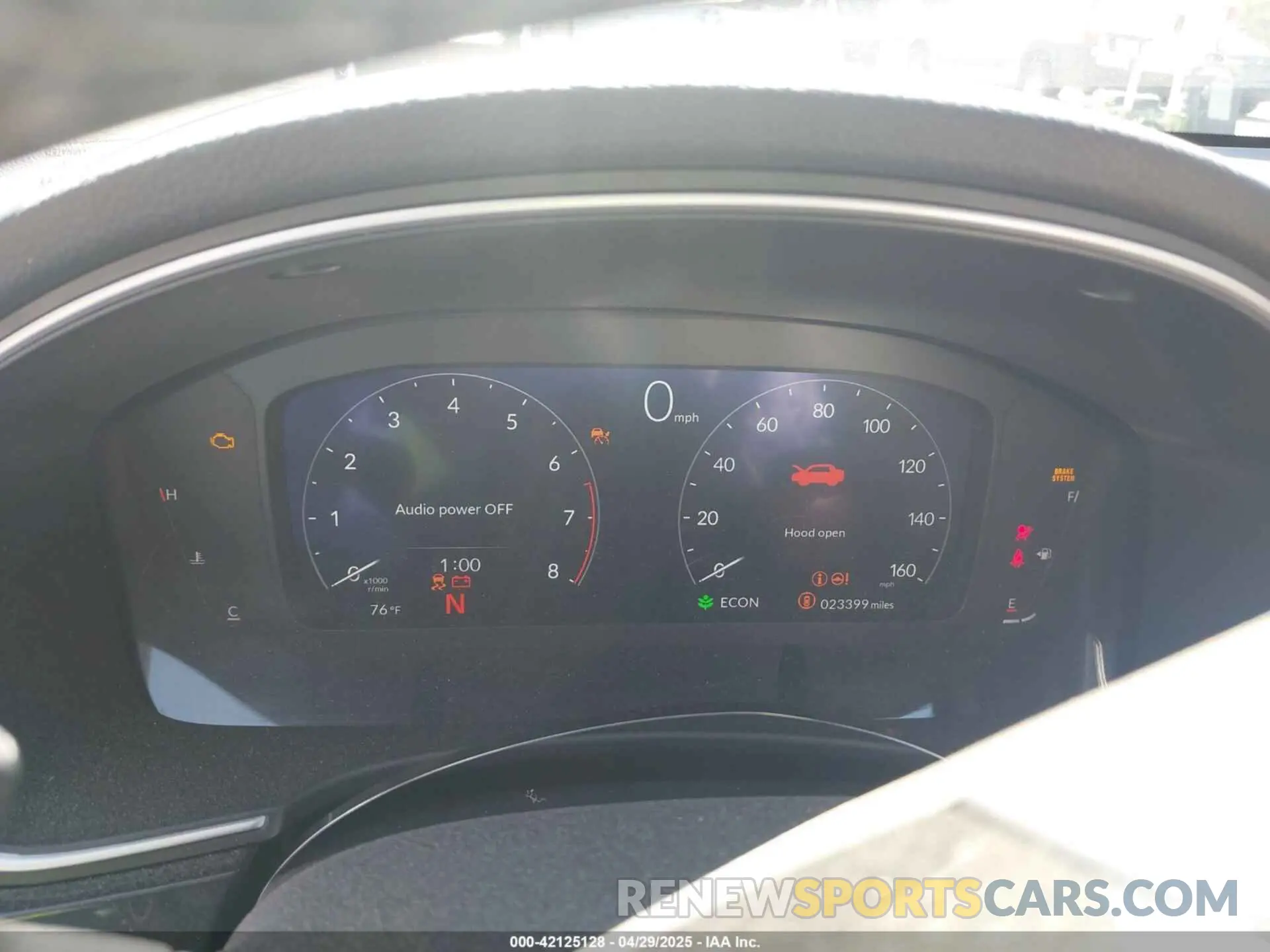 7 fotografías del automóvil dañado 19XFL1H88RE009258 HONDA CIVIC 2024