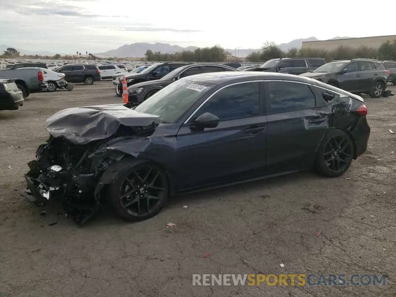 1 fotografías del automóvil dañado 19XFL1H89RE011522 HONDA CIVIC 2024