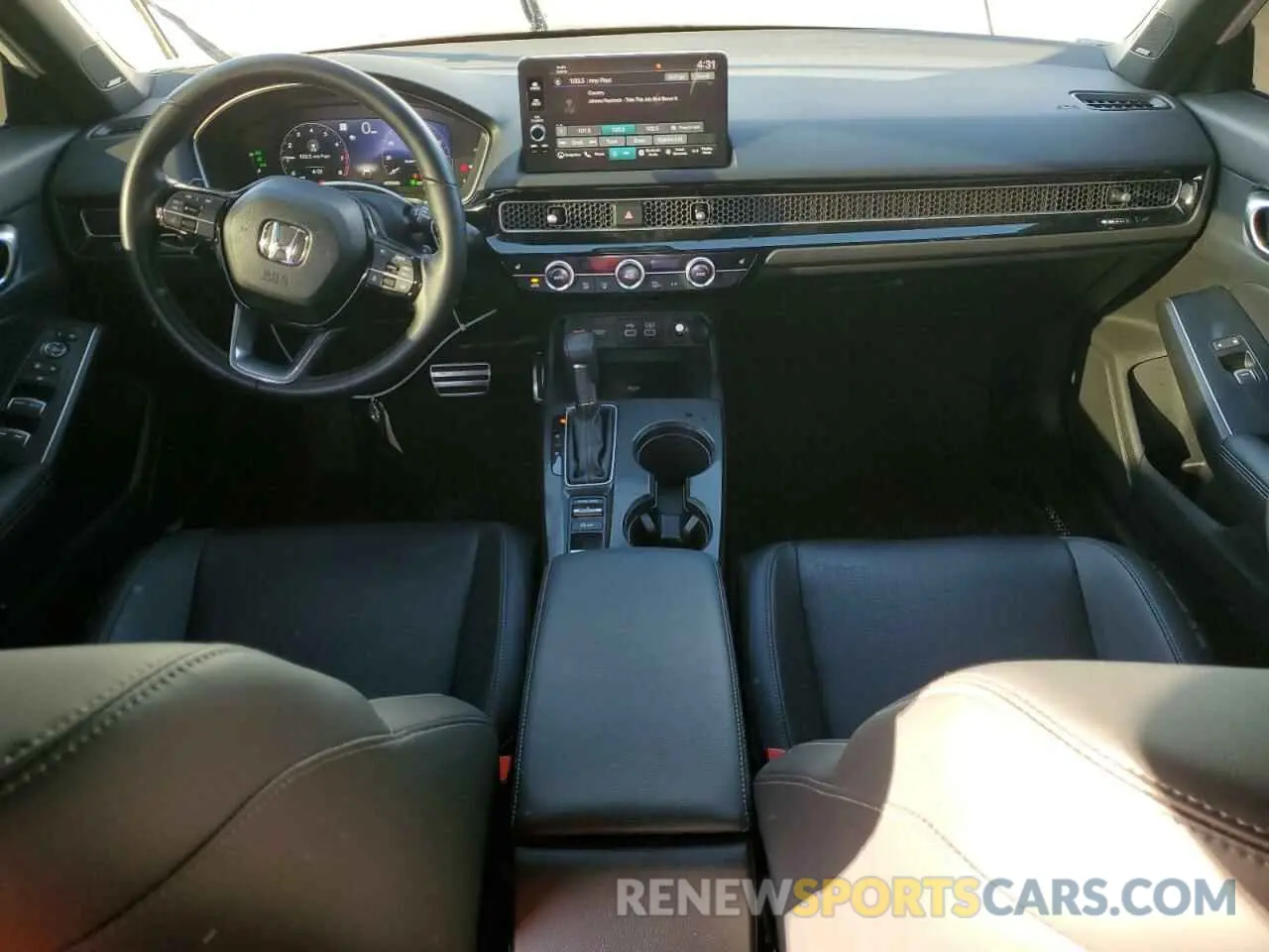 8 fotografías del automóvil dañado 19XFL1H8XRE020634 HONDA CIVIC 2024