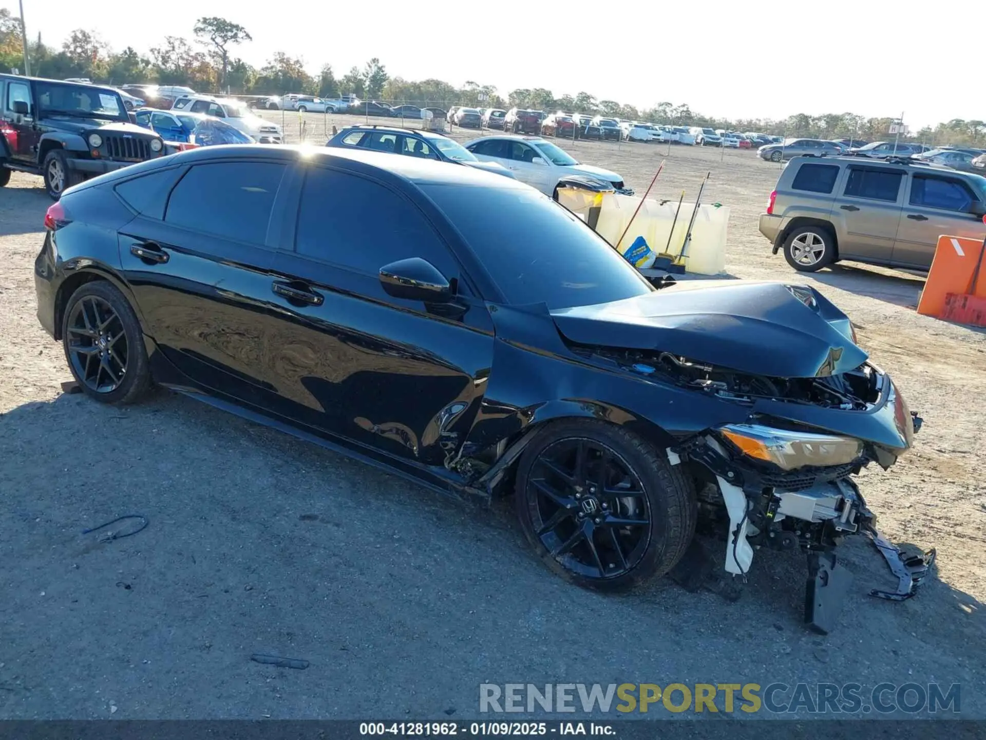1 fotografías del automóvil dañado 19XFL2G81RE006533 HONDA CIVIC 2024