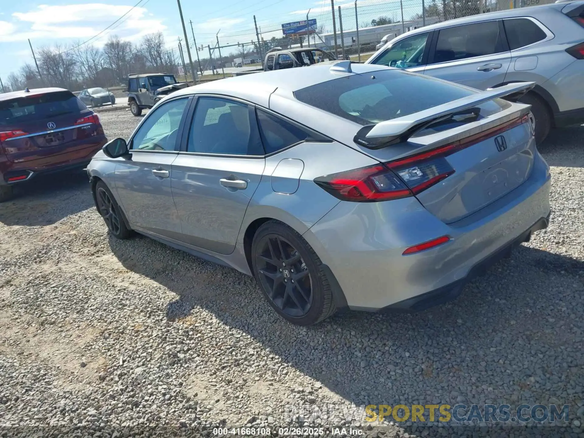 3 fotografías del automóvil dañado 19XFL2G86RE018421 HONDA CIVIC 2024