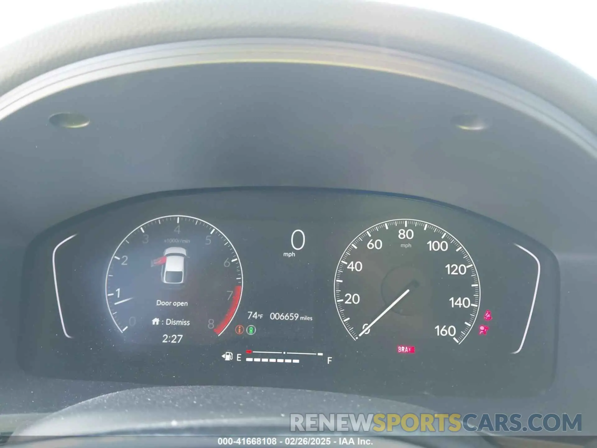 7 fotografías del automóvil dañado 19XFL2G86RE018421 HONDA CIVIC 2024