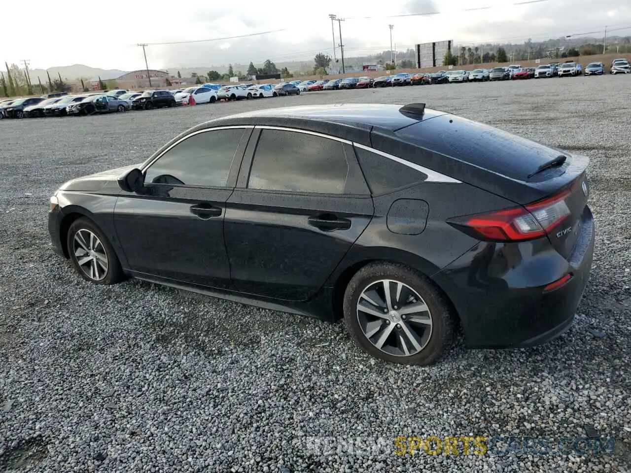 2 fotografías del automóvil dañado 19XFL2H51RE026169 HONDA CIVIC 2024