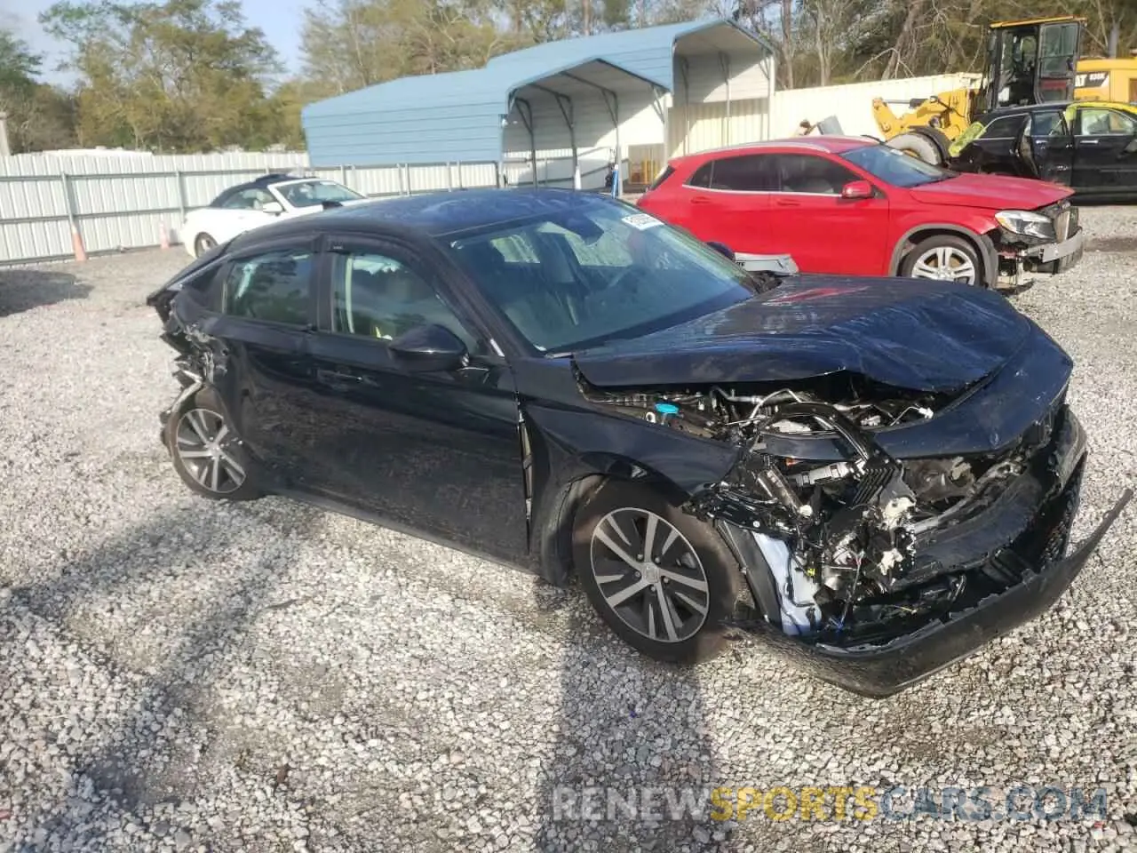 4 fotografías del automóvil dañado 19XFL2H51RE033929 HONDA CIVIC 2024